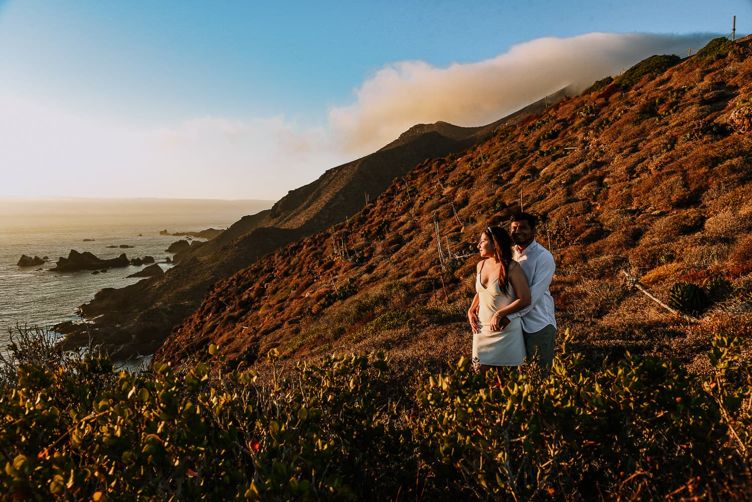 Fotografía de save the date en Ensenada Baja California por Jesús Amaya fotógrafo de bodas destino en México
